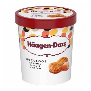 Glaces Häagen Dazs 500 ml - Caramel spéculos de Luz Pizza Urrugne