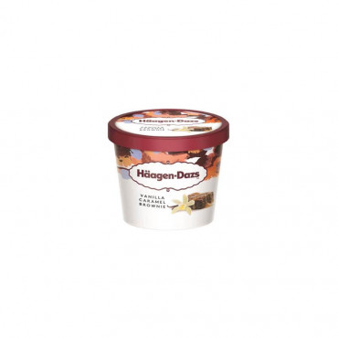 Glaces Häagen-Dazs 100 ml - Vanille caramel brownie de Luz Pizza Urrugne