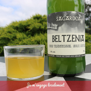 Cidre Beltzenia de Luz Pizza Urrugne